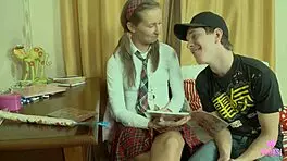 Mira Z Spreads Ass Wide During Intense Cowgirl Riding With Milo P Creampie Climax