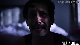 Big tits latina teen lets desperate guy rail her