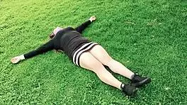 The Hottest Colombian Latina Exhibitionist Takes Me To The Park For Recording Her Panties And Pussy Part1