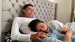 Perverted guy shoves cock in my mouth until he cums