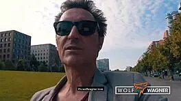 Old Man And Young Girl In Pleasure Sea