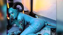 Demoness Moans During Intense Anal Penetration Into Tight Ass Squirt