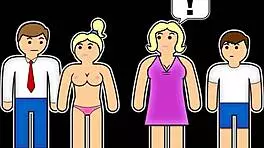 Easing the scared guy - justine jakobs kai jaxon