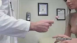 Hey, during my yearly check-up, the doctor fingered my ass and I gave him a blowjob.