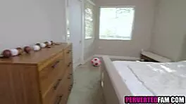 A Guy Caught A Girl Doing Naked Yoga In The House