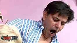 Imagine 5 big tit sluts fighting for one cock in a gangbang 😈