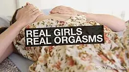 young scarlet plays with her toy