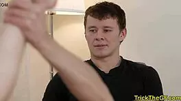 petite russian gf tricked into hardcore bondage screw!