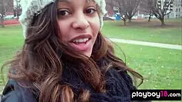 Wow, Check Out Extra Small 18+ Latina Jessica Burciaga Flaunting Big Boobs While Teasing in Sexy Lingerie!