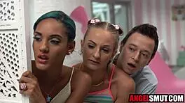 Old and young individuals participating in group activity