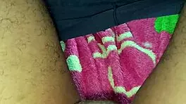 Beautiful Brunette Teen Masturbates Huge Cock Passionately!