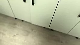 omg i got stuck under the table and step sister destroyed my pussy