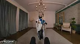 Skinny Bronya In Stockings Gets Fucked With Moans In Honkai Star Rail Cosplay Parody