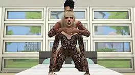 Girl fucked hard doggystyle in lingerie