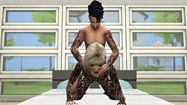 Girl fucked hard doggystyle in lingerie