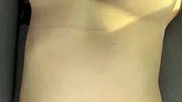 Busty Petite Hooker Lets Guy Cum On Her Stomach After Sucking And Fucking Him Bareback