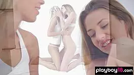 extra skinny lesbian teen licked by her hot blonde czech gf dido angel 😍