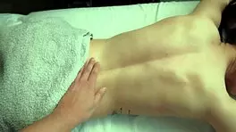 my neighbor works as a massage therapist, he gave me a relaxing massage