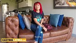 petite amateur red latina melissa mocosa becoming a hoe on casting couch