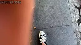 Ela Exhibits On The Street And Public Bus