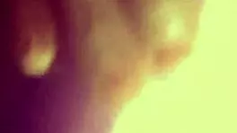 The HORNY asian woman uses a BRINJAL for her WET PUSSY masturbation.