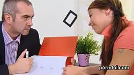 Lovesome College Girl Gets Seduced And Penetrated By Older Teacher