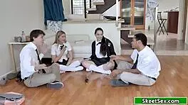 Teen Babe Gets Fucked Hard After Masturbating!