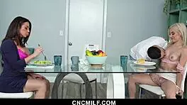 Freeusing My Stepmom Nina Dolci And His Stepsister Jazmin Luv - Cncmilf