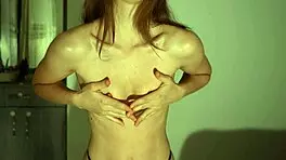 Got the best orgasm from ice