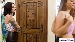 Busty Lesbian Couple Pussy Licking N Swapping Ex Girlfriends