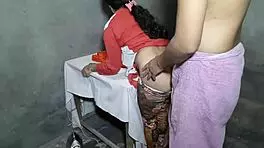 Indian Beautiful Milf Maid Tight Ass Fucked by Owner Real Hindi Audio Sex Video
