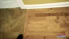 Petite blonde mya fingered while handjobbing