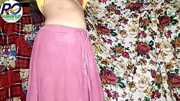 your desi village bhabhi fully naked in saree and blouse gets ass fucked in mare style full anal sex video hindi audio