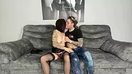 Petite Colombian Gets a Huge Creampie After Rough Sex - Sara Films