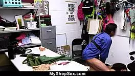 i cried as the loss prevention officer blackmailed me into sex to avoid charges in the shop