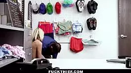 Teen Shoplifter Undergoes Full Body Search