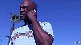 Petite Brown Skin Saggy Tits Teen Pick Up By Older Monster Cock Black Guy And Seduce To Fuck Her