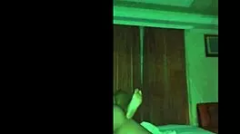 Hey, Karina the married slut gets double teamed by young studs while her husband watches