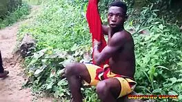 Village whore got boned by big black long dick! Amateur ebony slut collects it on missionary journey.