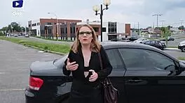 Canadian Brunette In Piercing Lingerie Craves Explosive Facial Cumshot