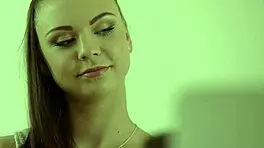 red-haired czech teen can't resist sucking handsome old man's cock