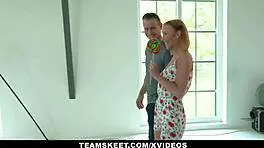 poppy pleasure rocks braces and pigtails in hardcore pounding