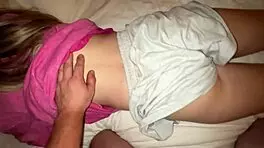 shocked by hubby's tight ass anal close-up on his phone