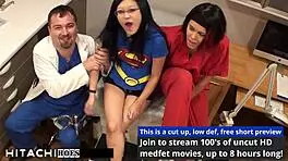 nurse amo morbia hits super heroine mina with hitachi for wild orgasm
