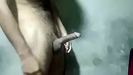 hey check my huge cock as i strip and stroke for you