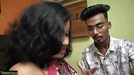 सौतेला बेटा हॉर्नी मिल्फ को चोदते पकड़कर डॉगीस्टाइल में झुकाया