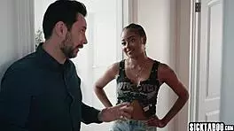 destiny mira's huge ass ebony teen pounded roughly