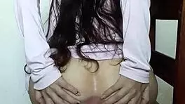 exhibitionist teen slut shows off her sweet tight asshole fetish