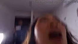 Multiorgasmic girlfriend pounded hard losing bet filmed