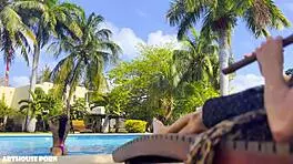 violeta grey's oily footjob tale unfolds with cum